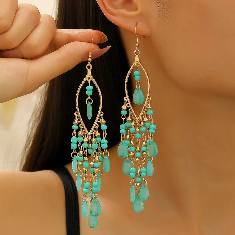 Vintage Bohemian Long Tassel Earrings, Charming Women's Ethnic Jewelry Earrings, Fashionable Party Bohemian Accessories 24 Mallzona S87d1efd23da8482f944481b11e73aa5ca Vintage Bohemian Long Tassel Earrings, Charming Women's Ethnic Jewelry Earrings, Fashionable Party Bohemian Accessories Mallzona