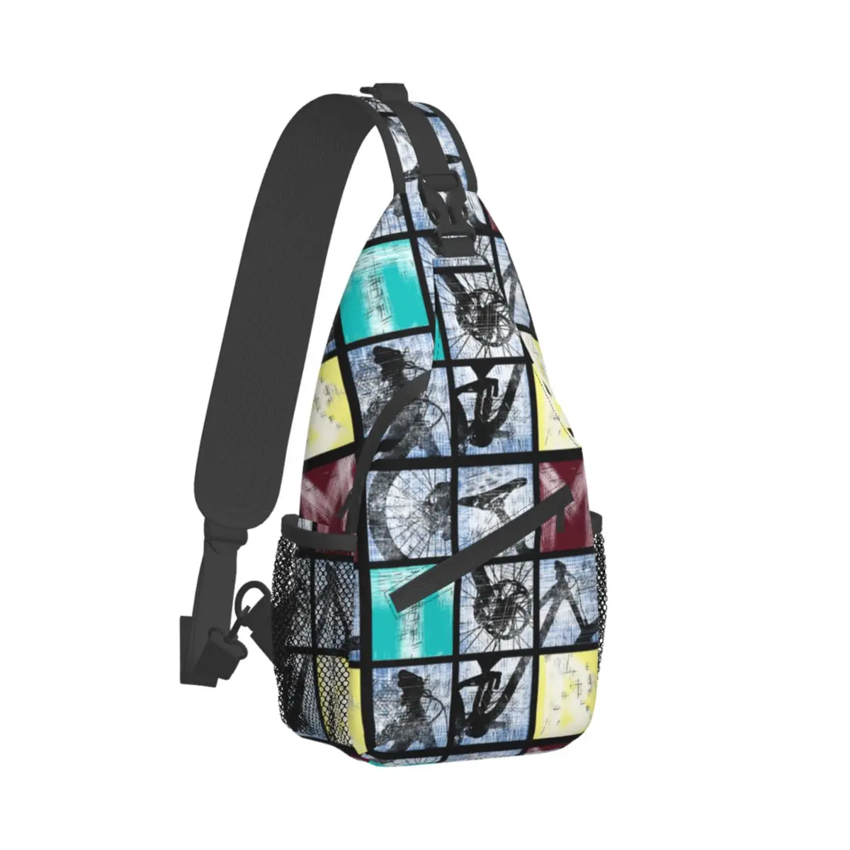 Square Trek MTB Mountain Bike Sling Bag Chest Crossbody Shoulder Sling Backpack Travel Hiking Daypacks Printed Satchel
Square Trek MTB Mountain Bike Sling Bag Chest Crossbody Shoulder Sling Backpack Travel Hiking Daypacks Printed Satchel