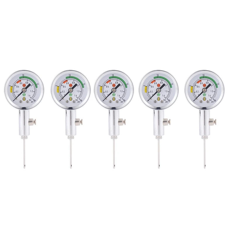 New-5X Ball Pressure Gauge Ball Pressure Measuring Tool Basketball Football Volleyball Barometer
New-5X Ball Pressure Gauge Ball Pressure Measuring Tool Basketball Football Volleyball Barometer