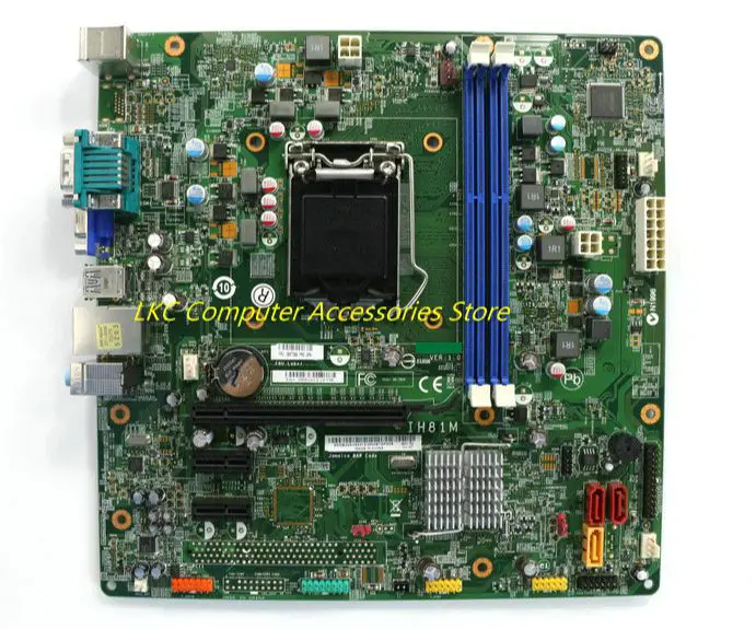 For Lenovo ThinkCentre M4550 4500 B4550 E73 M4500s Desktop Motherboard IH81M Mainboard LGA1150 100% Tested with ps2 interface 
For Lenovo ThinkCentre M4550 4500 B4550 E73 M4500s Desktop Motherboard IH81M Mainboard LGA1150 100% Tested with ps2 interface