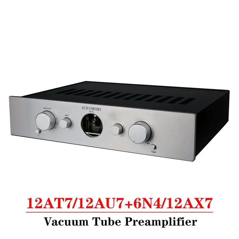 12AX7 12AT7 Vacuum Tube Preamplifier Treble Bass Adjustment XLR Balanced Cartridge Input Transformer Output HIFI Phono Preamp
12AX7 12AT7 Vacuum Tube Preamplifier Treble Bass Adjustment XLR Balanced Cartridge Input Transformer Output HIFI Phono Preamp