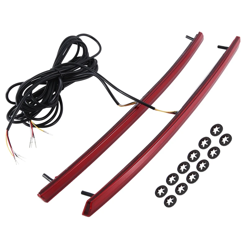 1 Set Car Rear Bumper Tail Light Red LED Reflector Brake Lamp Warning Turn Signal Light Replacement For Ford Kuga 2017-2020
1 Set Car Rear Bumper Tail Light Red LED Reflector Brake Lamp Warning Turn Signal Light Replacement For Ford Kuga 2017-2020