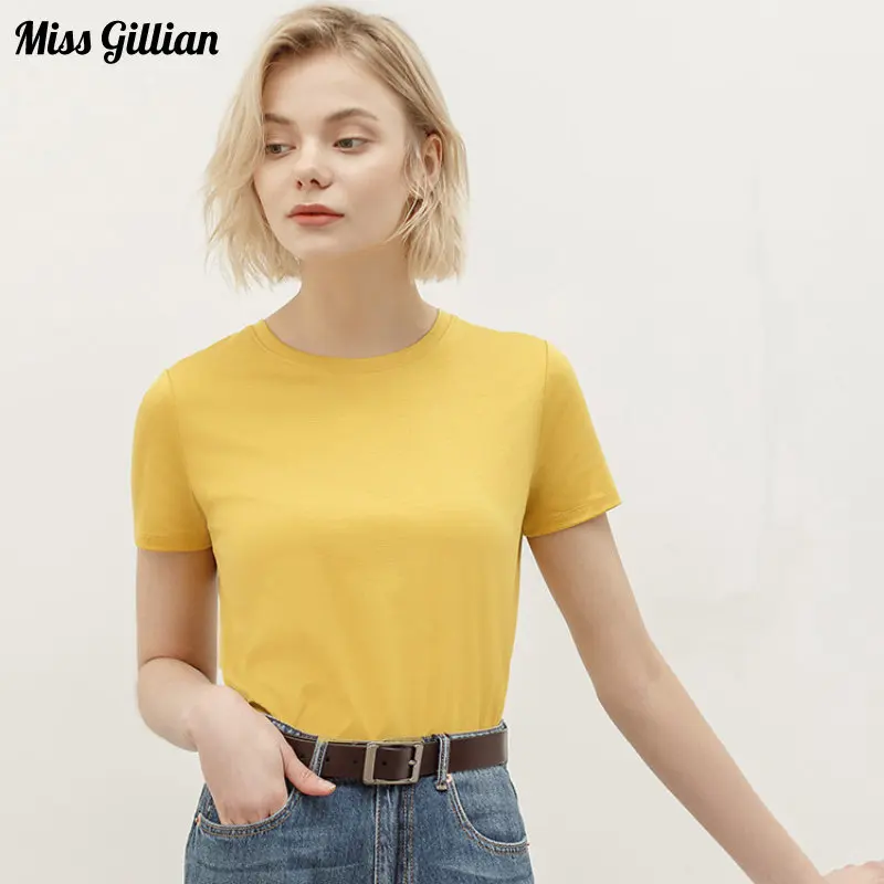 Summer T-shirts Short Sleeve Women Casual Top Fashion 2023 Simple Woman Clothes O Neck Solid Color Slim Fit Cotton Basic Tees
Summer T-shirts Short Sleeve Women Casual Top Fashion 2023 Simple Woman Clothes O Neck Solid Color Slim Fit Cotton Basic Tees
