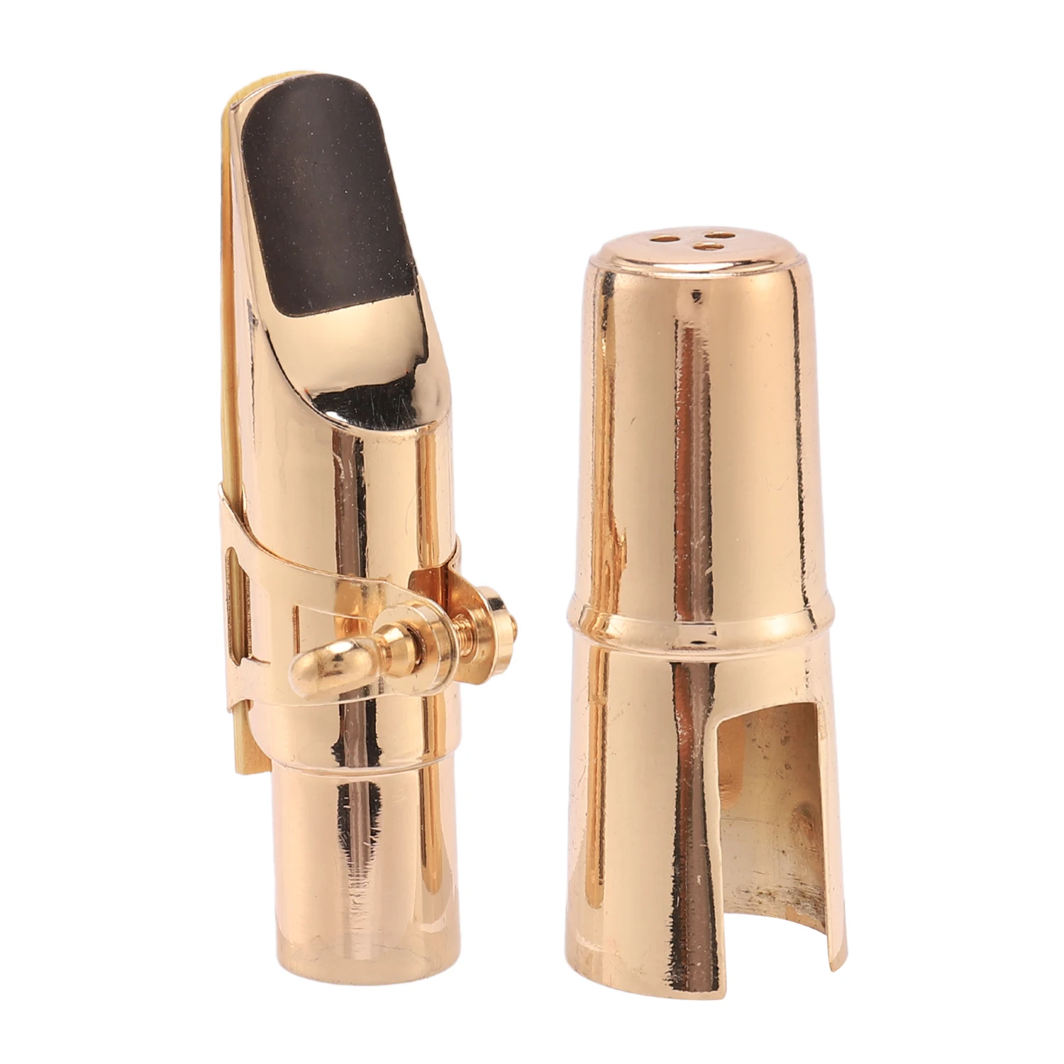 Golden Alto Sax Saxophone Mouthpiece with Cap and Ligature Musical Instruments Parts
Golden Alto Sax Saxophone Mouthpiece with Cap and Ligature Musical Instruments Parts