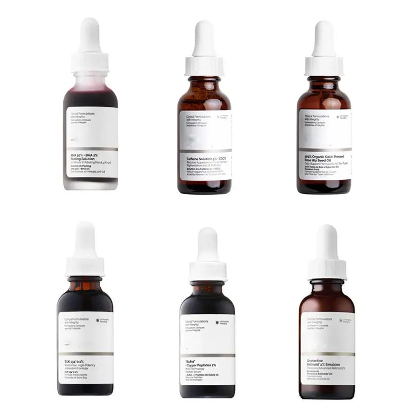 30ml Face Serum AHA BHA EUK 134 0.1% Antioxidant Caffeine Solution Buffet Copper Peptides 1% Rose Hip Seed Oil Granactive
30ml Face Serum AHA BHA EUK 134 0.1% Antioxidant Caffeine Solution Buffet Copper Peptides 1% Rose Hip Seed Oil Granactive