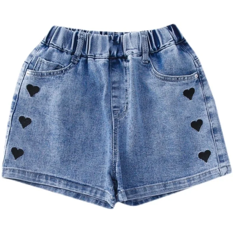 2023 Summer Kids Shorts Girls Denim Shorts Fashion Girl Short Princess Jeans Children Pants Girls Shorts Flower Girls Clothing
2023 Summer Kids Shorts Girls Denim Shorts Fashion Girl Short Princess Jeans Children Pants Girls Shorts Flower Girls Clothing