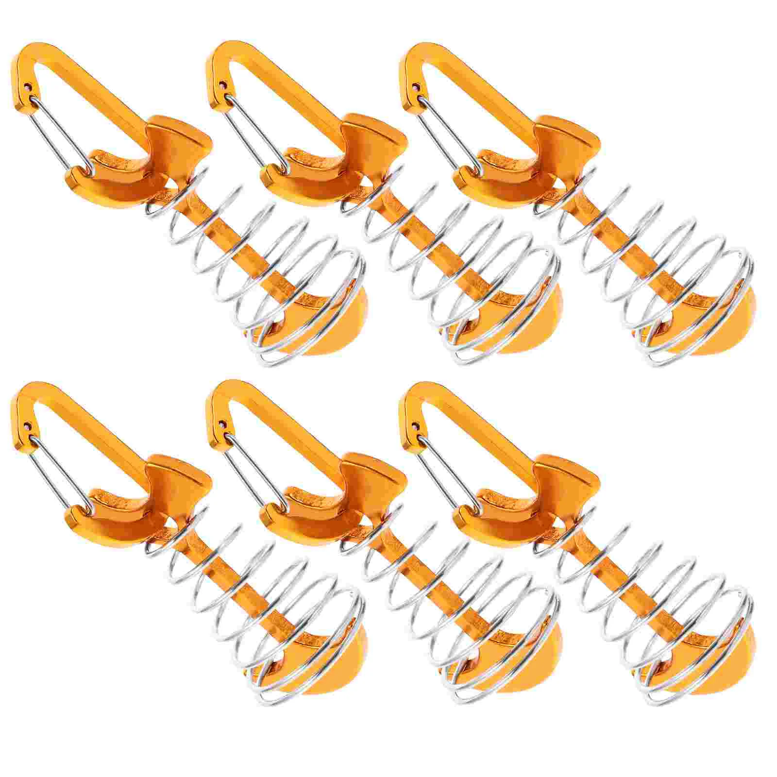 6 Sets Outdoor Sports Camping Fishbone Nails Aluminum Alloy Tent Canopy Ground () 6pcs Stakes Wind Rope Peg Buckle Travel
6 Sets Outdoor Sports Camping Fishbone Nails Aluminum Alloy Tent Canopy Ground () 6pcs Stakes Wind Rope Peg Buckle Travel