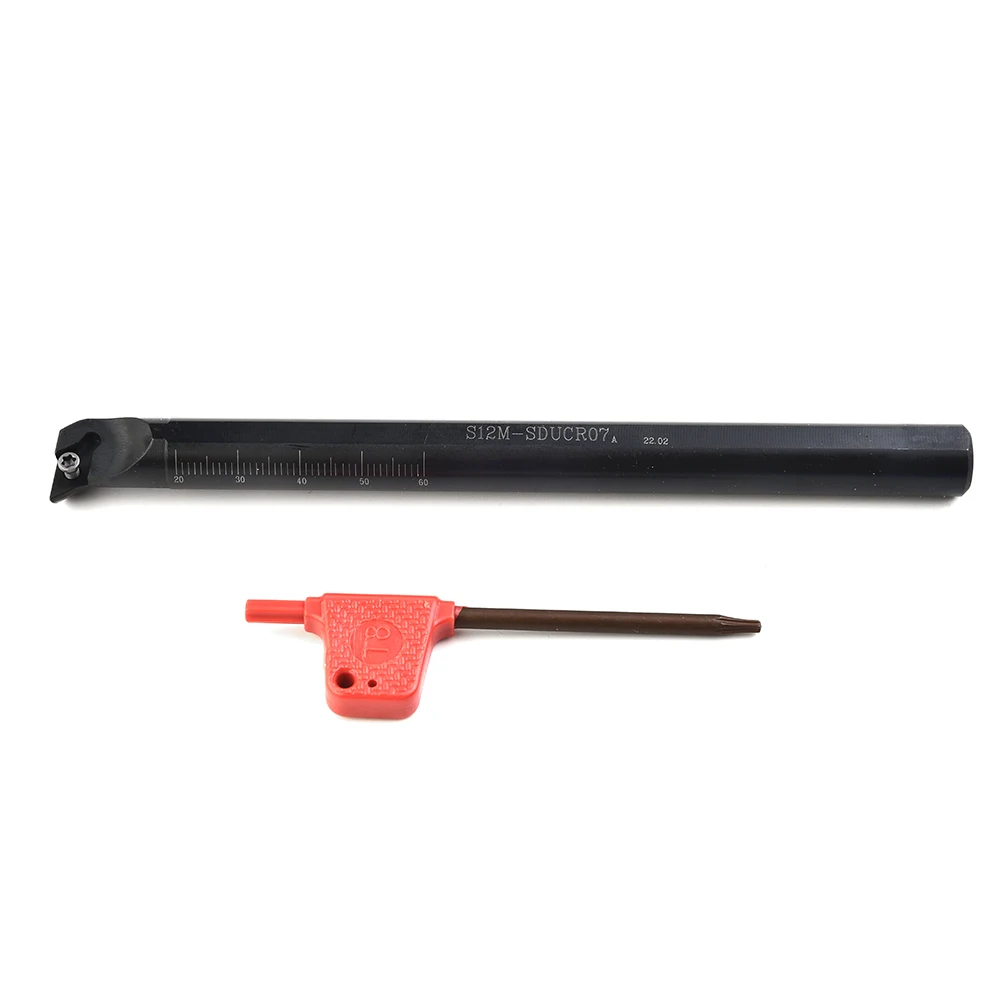 Practical Turning Replaces Tool Boring Bar Holder + DCMT0702 Carbide Insert T8 Wrench Part S12M-SDUCR07 Latest
Practical Turning Replaces Tool Boring Bar Holder + DCMT0702 Carbide Insert T8 Wrench Part S12M-SDUCR07 Latest