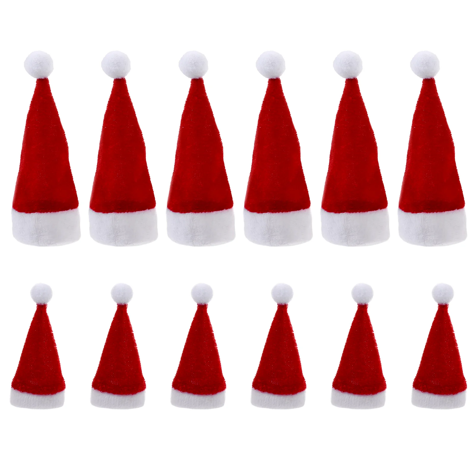 12 Pcs Mini Santa Hat Bottles Christmas for Lollipop Decorate Miniature Claus Cap Covers Cloth Candy Packing Xmas Hats
12 Pcs Mini Santa Hat Bottles Christmas for Lollipop Decorate Miniature Claus Cap Covers Cloth Candy Packing Xmas Hats