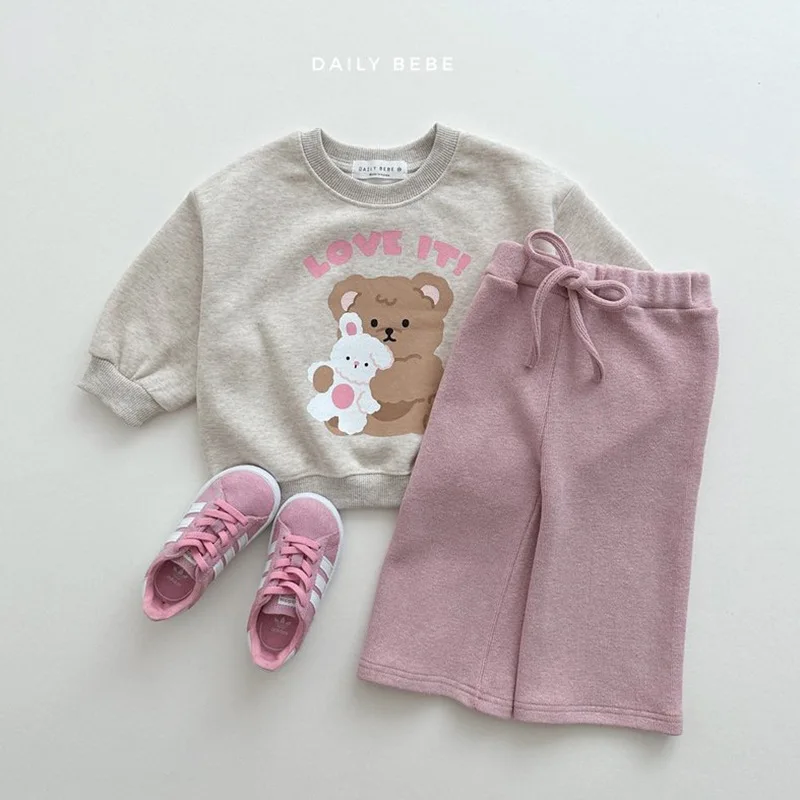 2025 Spring New Baby Girls Cute Bear Print Sweatshirt Cotton Children Long Sleeve T Shirts For Girls Kids Boys Sweatshirt 11 S87dac003554748ab933cb9534b6033f74