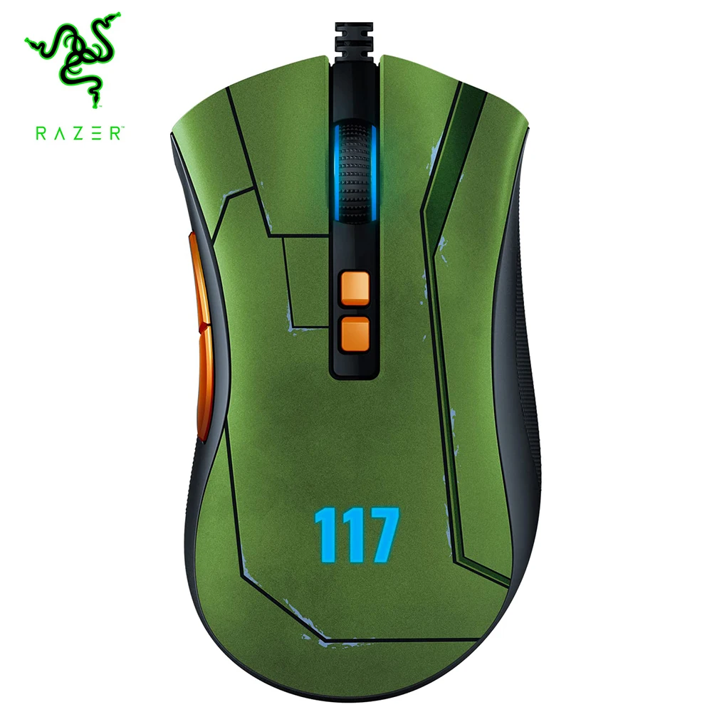 Razer DeathAdder V2 Esports Wired Game Mouse,20K DPI Optical Sensor 8 Programmable Buttons,Halo Infinite Edition
Razer DeathAdder V2 Esports Wired Game Mouse,20K DPI Optical Sensor 8 Programmable Buttons,Halo Infinite Edition