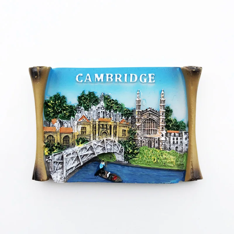 

Fridge Magnet Creative Cambridge University Personalized Crafts Cultural Landscape Decoration Message Stickers Tourism Souvenirs