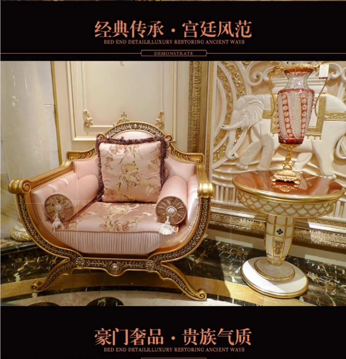 European style all solid wood fabric sofa chair combination French size sofa chair villa living room furniture
European style all solid wood fabric sofa chair combination French size sofa chair villa living room furniture