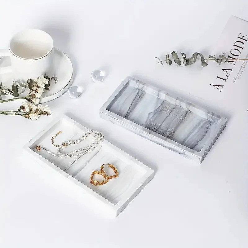 Long Rectangle Tray Silicone Molds Table Jewelry Display Plate Gypsum Plaster Mould Bathroom Organizer Tray Concrete Cement Mold
Long Rectangle Tray Silicone Molds Table Jewelry Display Plate Gypsum Plaster Mould Bathroom Organizer Tray Concrete Cement Mold