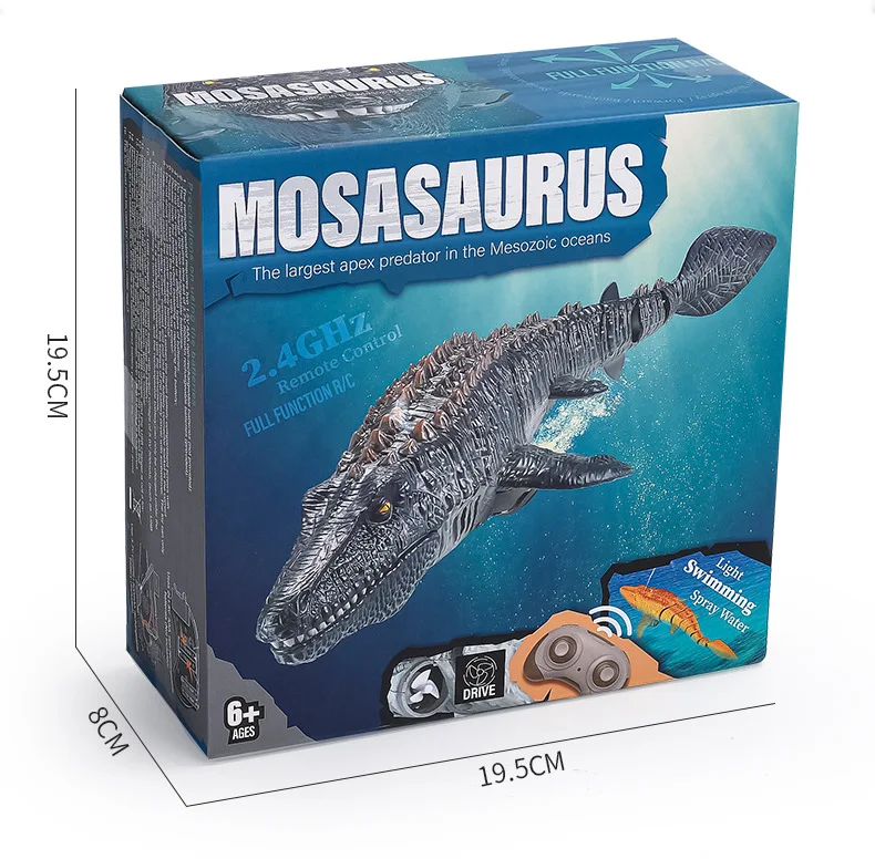 2.4G Remote Control Dinosaur Kid Mosasaurus Diving Toy Rc Boat Outdoor Toy Water For Swimming Pool Bathroom Bath Toys For Kids 2.4G Remote Control Dinosaur Kid Mosasaurus Diving Toy Rc Boat Outdoor Toy Water For Swimming Pool Bathroom Bath Toys For Kids