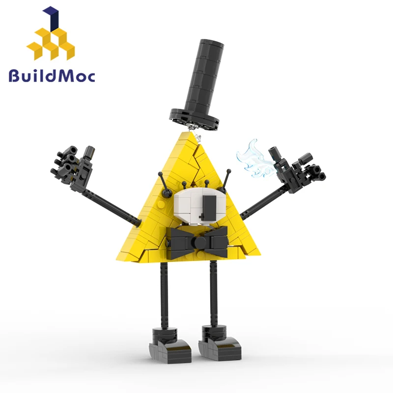 

Buildmoc, креативные милые фигурки героев, модель монстров, набор строительных блоков MOC, Наборы игрушек для детей, подарки, игрушки, 172 шт. кирпичей