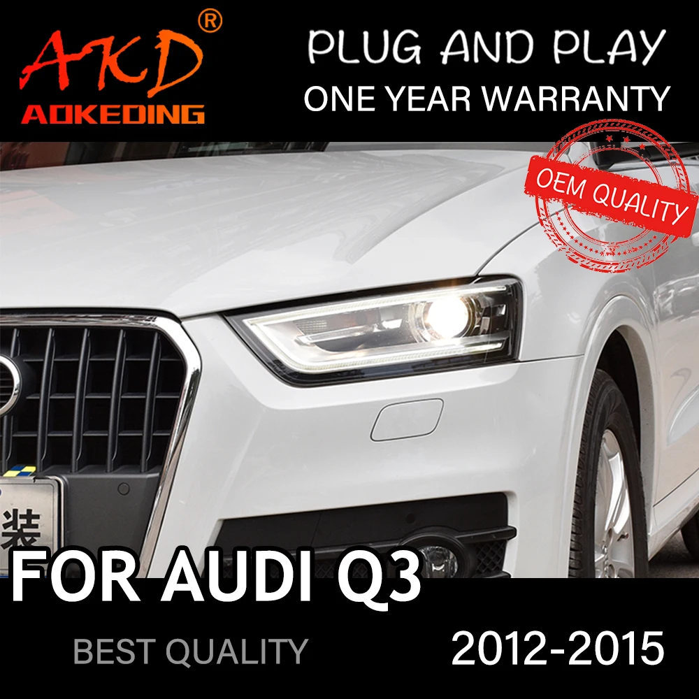 Фары для Audi Q3 2012-2015, автомобильные светодиодные фары DRL Hella, ксеноновые линзы Hella Hid H7 Q3, автомобильные аксессуары
Фары для Audi Q3 2012-2015, автомобильные светодиодные фары DRL Hella, ксеноновые линзы Hella Hid H7 Q3, автомобильные аксессуары