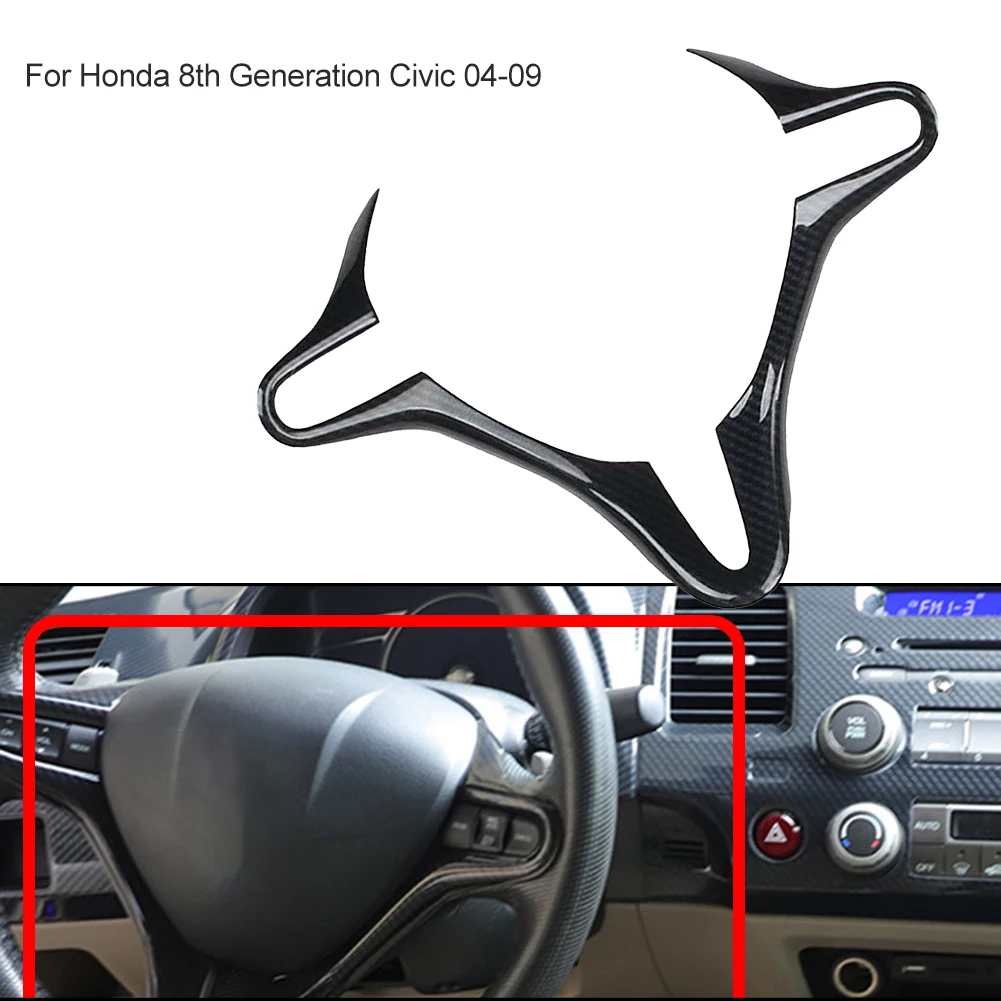 1pcs Hot Sale Steering Wheel Core Interior Sticker For HONDA Civic 8th 2006-2011 ABS Carbon Fiber Inner Steering Wheel Cover
1pcs Hot Sale Steering Wheel Core Interior Sticker For HONDA Civic 8th 2006-2011 ABS Carbon Fiber Inner Steering Wheel Cover