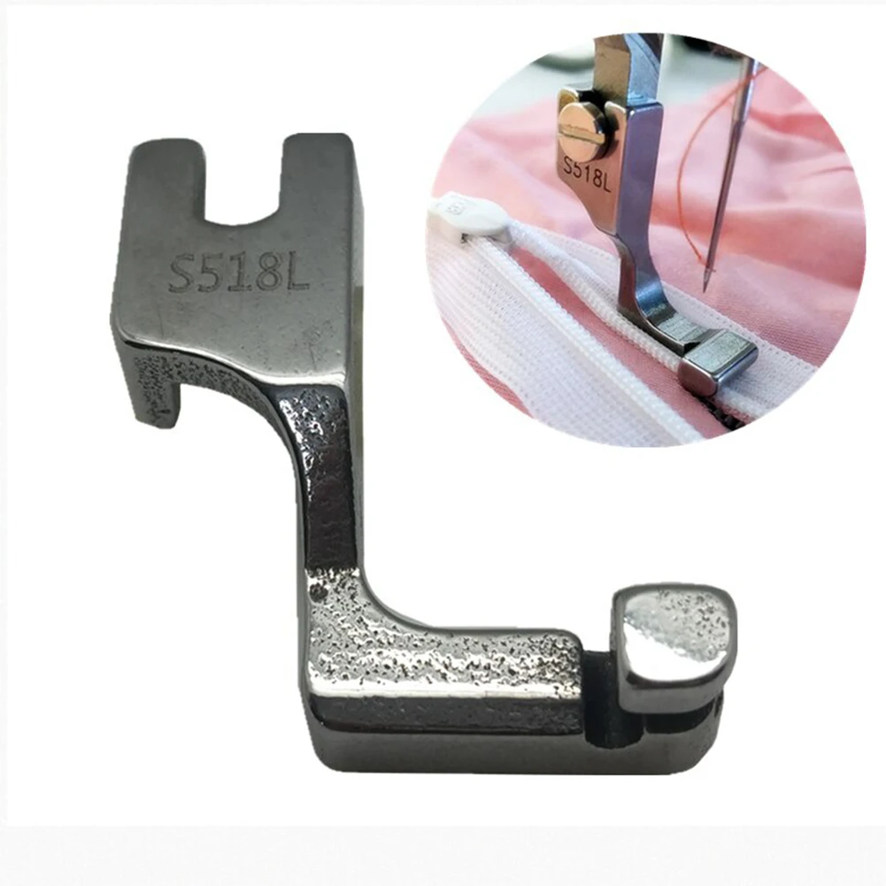 S518l Industrial Sewing Machine Lockstitch Flat Steel Single-Sided Invisible Zippers Presser Foot Durable Sewing Presser Foot
S518l Industrial Sewing Machine Lockstitch Flat Steel Single-Sided Invisible Zippers Presser Foot Durable Sewing Presser Foot