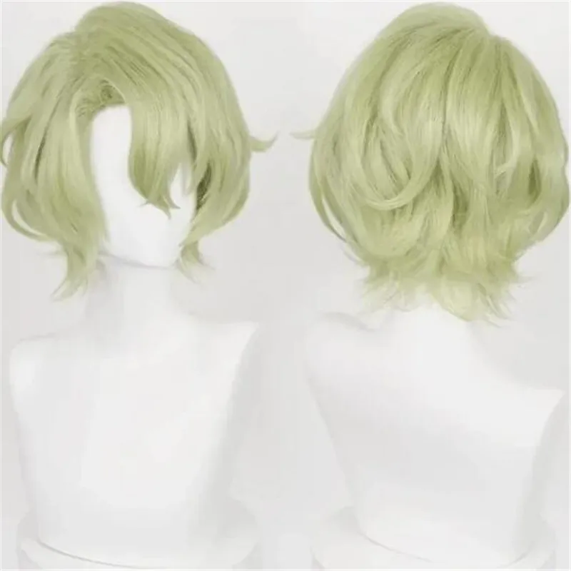 Game Ensemble Stars Tomoe Hiyori Cosplay Wig Yellow Green Short Hair Heat Resistant Halloween Party Accessories Props
Game Ensemble Stars Tomoe Hiyori Cosplay Wig Yellow Green Short Hair Heat Resistant Halloween Party Accessories Props