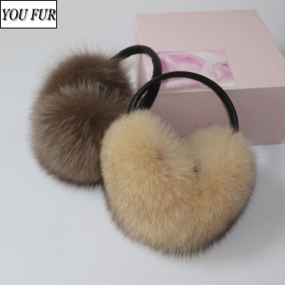 Новые зимние женские роскошные наушники из натурального Лисьего меха натуральные теплые наушники из лисьего меха милые пушистые наушники из натурального Лисьего меха 
Новые зимние женские роскошные наушники из натурального Лисьего меха натуральные теплые наушники из лисьего меха милые пушистые наушники из натурального Лисьего меха