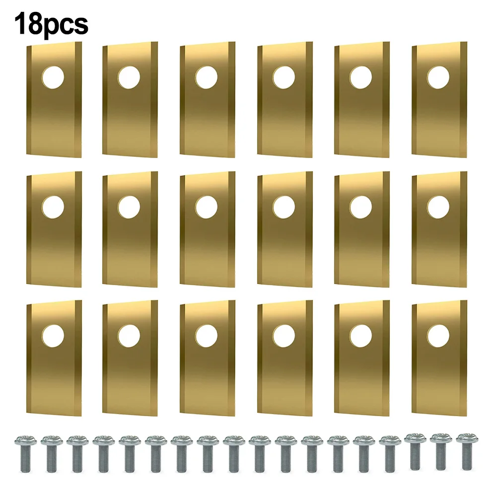 For Worx Robotic Lawnmowers Blades Garden Power Tools 18/30pcs 35 X 18 X0.9 Mm Rustproof Silver/gold Stainless Steel
For Worx Robotic Lawnmowers Blades Garden Power Tools 18/30pcs 35 X 18 X0.9 Mm Rustproof Silver/gold Stainless Steel