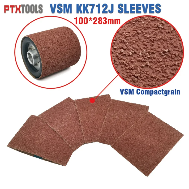 10 Pcs 283*100mm Sanding Belt Sleeve Sand Abrasive For Grinder Polishing Expansion Roller Wood Metal Sleeve KK712J
10 Pcs 283*100mm Sanding Belt Sleeve Sand Abrasive For Grinder Polishing Expansion Roller Wood Metal Sleeve KK712J