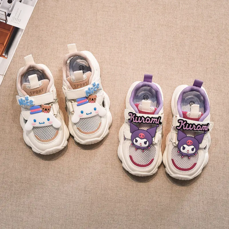 2024 Summer Cinnamoroll Children Sneakers Sanrio Kawaii Anime Sandals Kuromi Hollow Girl Heart Sweet Cute Mesh Breathable Gifts
2024 Summer Cinnamoroll Children Sneakers Sanrio Kawaii Anime Sandals Kuromi Hollow Girl Heart Sweet Cute Mesh Breathable Gifts