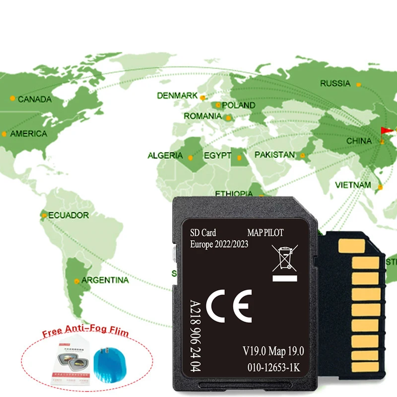 

SD Card GPS for Mercedes Garmin Map Pilot Europe 2022 2023 Star1 V19 A2189062404