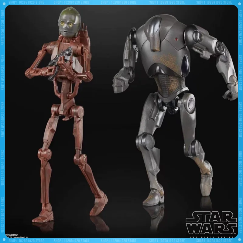 

Star Wars Anime Figure Clone Attack To C-3po B1 Battle Droid Body Super Battle Droid Venue Limits Action Figure Model Toys