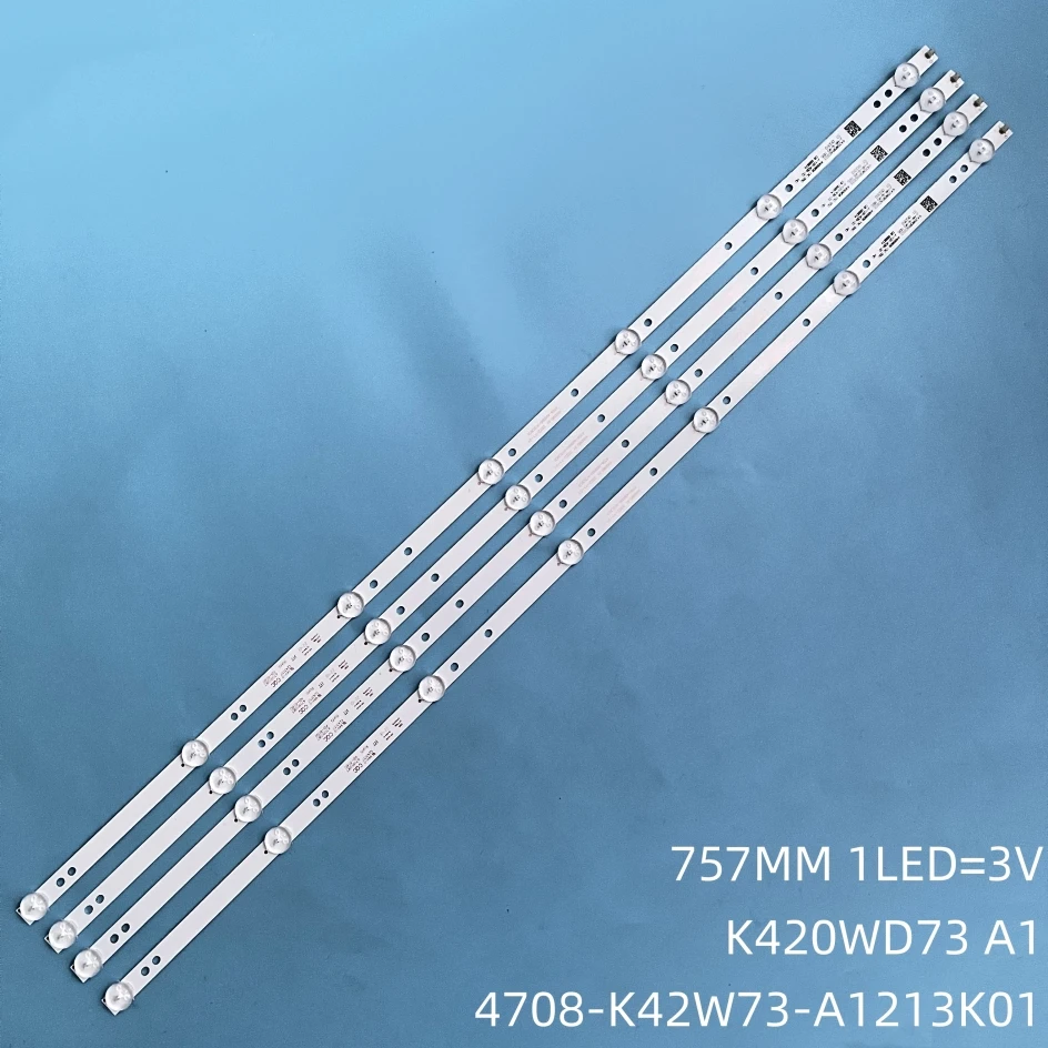 LED TV backlight for K420WD73 A1 4708-K42W73-A1213K01 42PFT4001/60 43PFF5201/T3 FUSION FLTV-40K11 Polaroid P42FN0117K
LED TV backlight for K420WD73 A1 4708-K42W73-A1213K01 42PFT4001/60 43PFF5201/T3 FUSION FLTV-40K11 Polaroid P42FN0117K