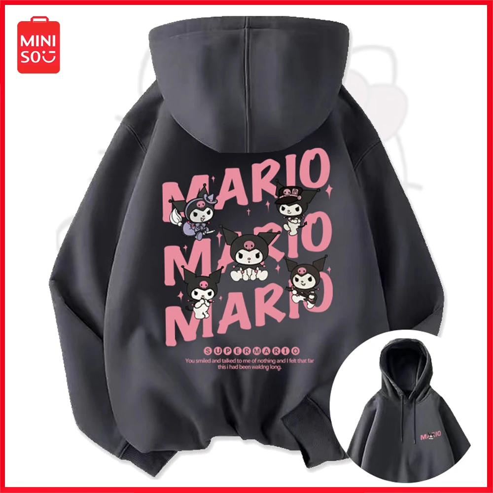 New Miniso Kulome Korean Cotton Sweater Cartoon Hooded Sweater Fall Winter Padded Thickened Long-Sleeved Jacket Warm Couple Tops
New Miniso Kulome Korean Cotton Sweater Cartoon Hooded Sweater Fall Winter Padded Thickened Long-Sleeved Jacket Warm Couple Tops