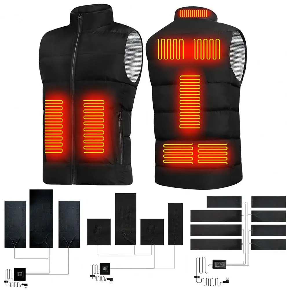 Heater Pad with 3 Gear Plug Play Self-heating Adjustable Temperature Electric Heating Sheet Heating Warmer Pad For Vest Jacket
Heater Pad with 3 Gear Plug Play Self-heating Adjustable Temperature Electric Heating Sheet Heating Warmer Pad For Vest Jacket