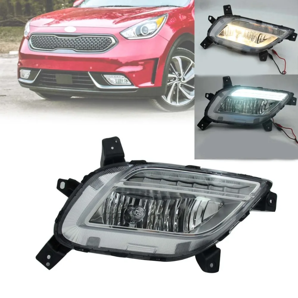 Front Bumper daytime running light day light fog light For Kia KA NIRO 2017 2018 2019
Front Bumper daytime running light day light fog light For Kia KA NIRO 2017 2018 2019