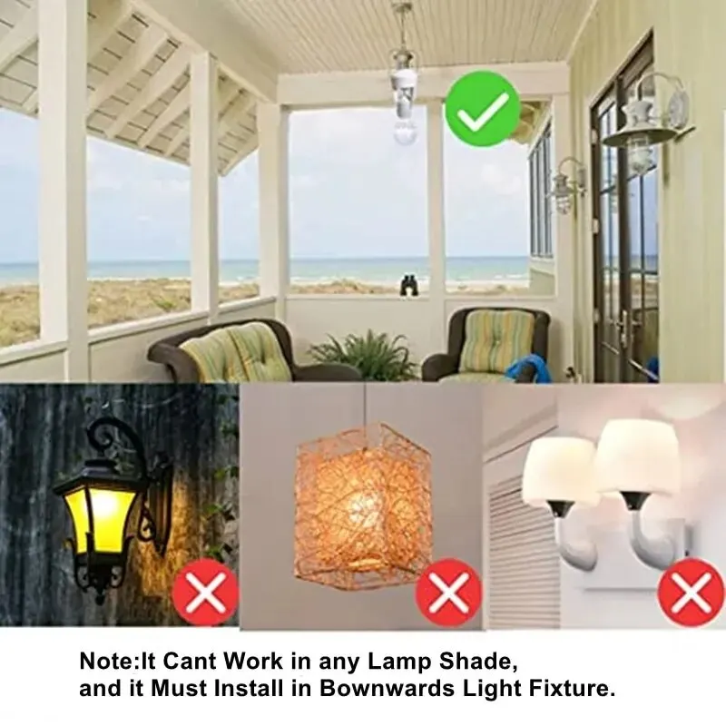 Smart E27 PIR Motion Sensor Light Switch 110V, 220V Detector Base Lamp Holder Lux Time Delay Adjust Control Bulb Socket 6 Mallzona S87f4bbe4ccf34ff48cb4cff5bd145642p Smart E27 PIR Motion Sensor Light Switch 110V, 220V Detector Base Lamp Holder Lux Time Delay Adjust Control Bulb Socket Mallzona