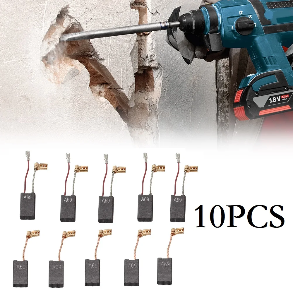 10pcs Carbon Brushes 12.5x6.4x25.2mm For 11235EVS 0611235739 11241EVS 0611241739 11248EVS 0611248739 Rotary Hammer Tool Parts
10pcs Carbon Brushes 12.5x6.4x25.2mm For 11235EVS 0611235739 11241EVS 0611241739 11248EVS 0611248739 Rotary Hammer Tool Parts