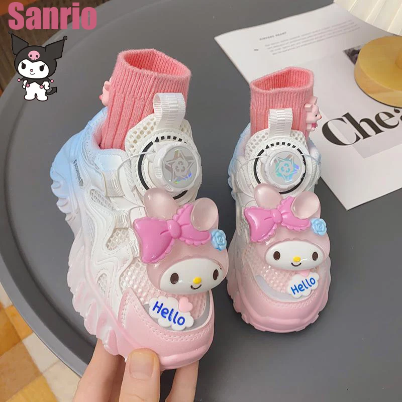 

Sanrio Cinnamoroll My Melody Kawaii Cartoon Sneakers Fall and Winter Students Children's Pops Shoes New Fashion Plate Shoes