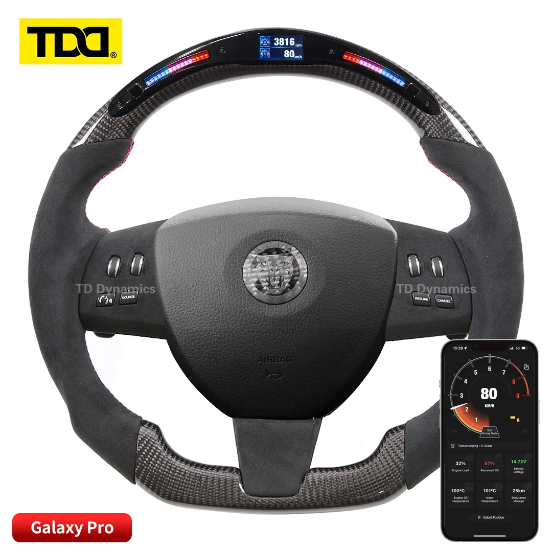 TDD углеродное волокно под заказ smart Galaxy pro LED Рулевое колесо для Jaguar XE, XF, F-Type,F-Pace,E-Pace
TDD углеродное волокно под заказ smart Galaxy pro LED Рулевое колесо для Jaguar XE, XF, F-Type,F-Pace,E-Pace