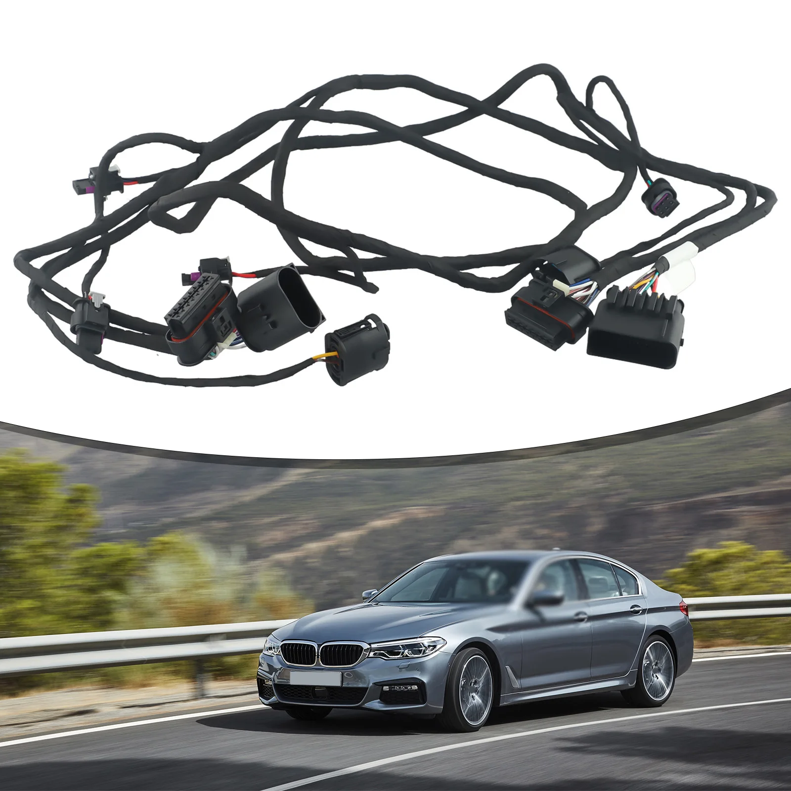 Front G30 G31 16-20 Plastic Wiring Harness 1pc 61129395453 Accessories Black Bumper Wiring Harness Replacement
Front G30 G31 16-20 Plastic Wiring Harness 1pc 61129395453 Accessories Black Bumper Wiring Harness Replacement