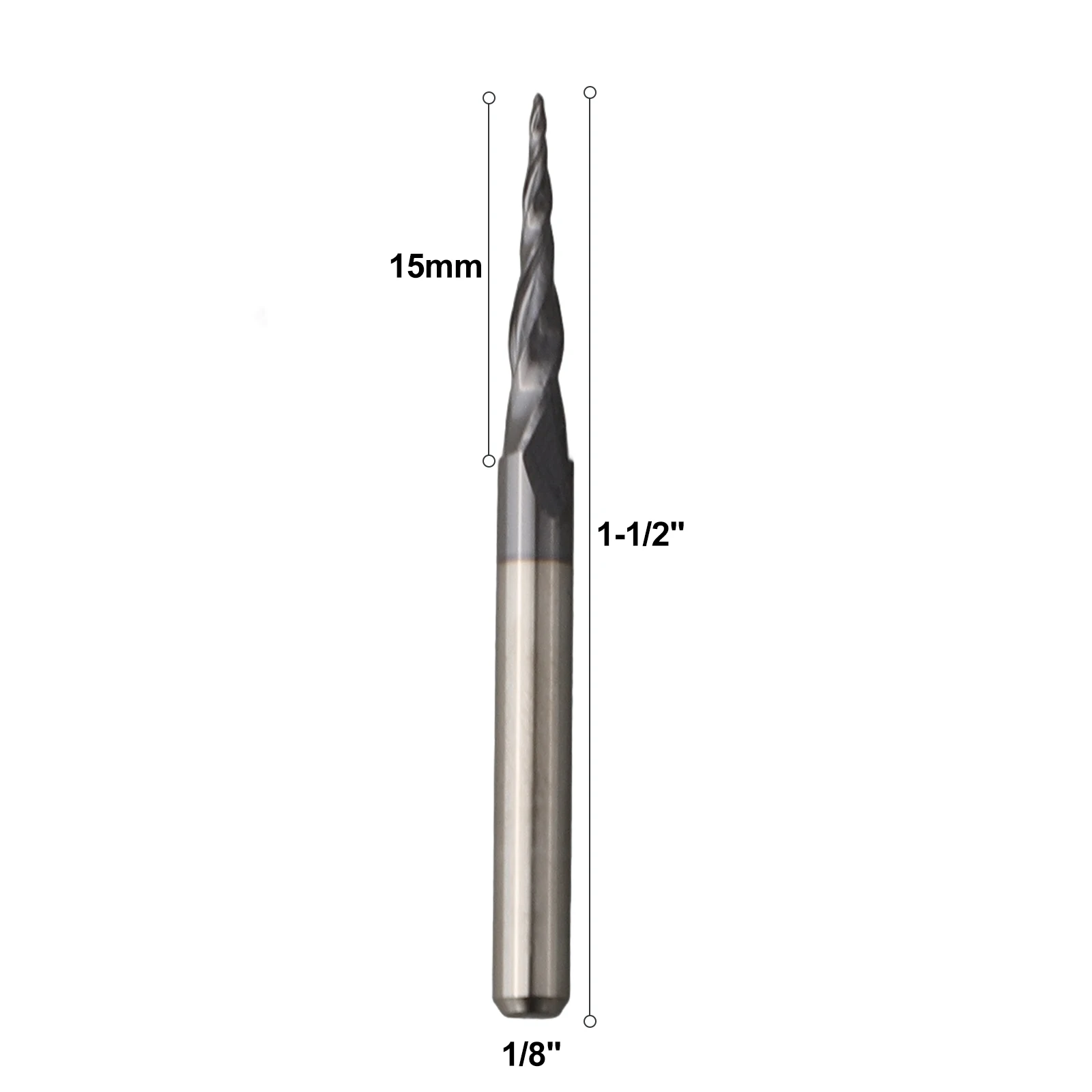 High Performance Tapered Ball Nose End Mill for CNC Engraving Woodwork Carving and Aluminum Nitride Titanium Coating
High Performance Tapered Ball Nose End Mill for CNC Engraving Woodwork Carving and Aluminum Nitride Titanium Coating
