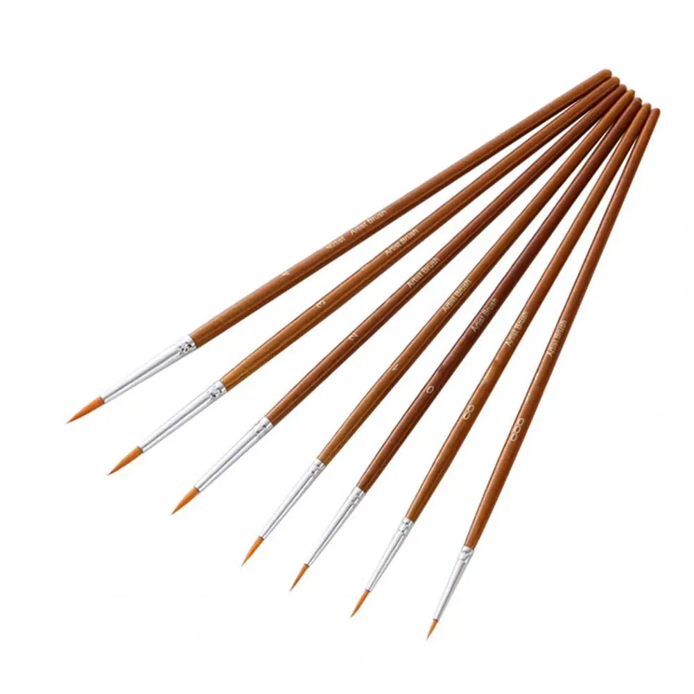 Drawing Brushes Easy to Clean Paint Brushes Anti-deform Portable Universal Multi-purpose Nail Art Dotting Drawing Pen
Drawing Brushes Easy to Clean Paint Brushes Anti-deform Portable Universal Multi-purpose Nail Art Dotting Drawing Pen