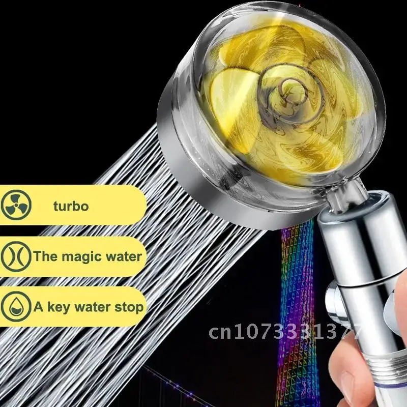 Turbocharged Bathroom Handheld Shower Nozzle with Filter Adjustable Pressurized Shower Head Water Pressure
Turbocharged Bathroom Handheld Shower Nozzle with Filter Adjustable Pressurized Shower Head Water Pressure