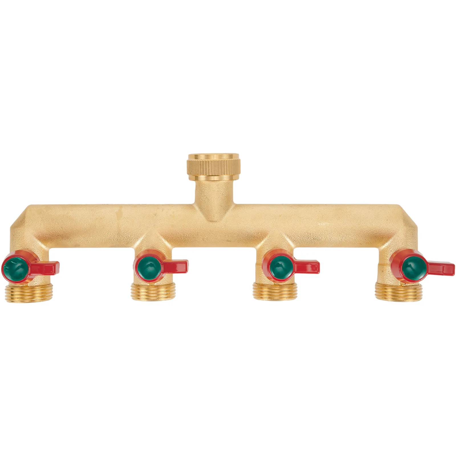 4-way Brass Water Tap Distributor 3/4 Inch Water Distributor 4way Garden Hose Suitable For Lawn And Garden Irrigation
4-way Brass Water Tap Distributor 3/4 Inch Water Distributor 4way Garden Hose Suitable For Lawn And Garden Irrigation