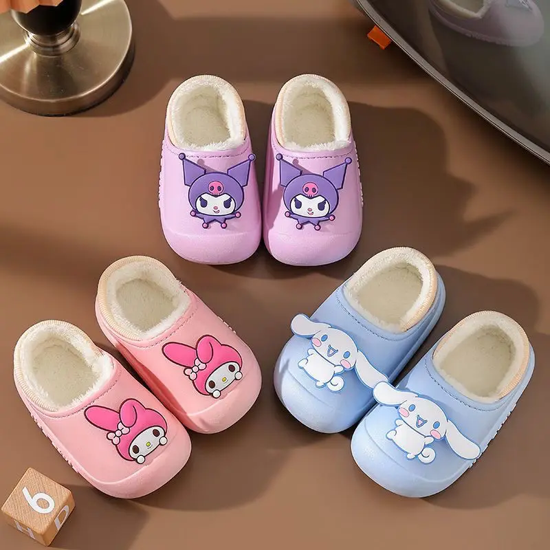 Upgrade Anime Home Warm Slippers Kuromi Cinnamoroll Student Outdoor Waterproof Plush Anti-Slip Thicker Cotton Shoes Girl Gifts
Upgrade Anime Home Warm Slippers Kuromi Cinnamoroll Student Outdoor Waterproof Plush Anti-Slip Thicker Cotton Shoes Girl Gifts