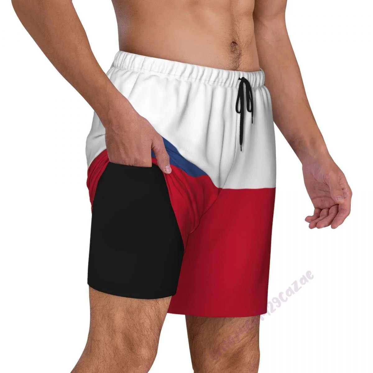 Czech Republic Flag 3D Mens Swimming Trunks With Compression Liner 2 in 1 Quick-Dry Summer Swim Shorts With Pockets
Czech Republic Flag 3D Mens Swimming Trunks With Compression Liner 2 in 1 Quick-Dry Summer Swim Shorts With Pockets