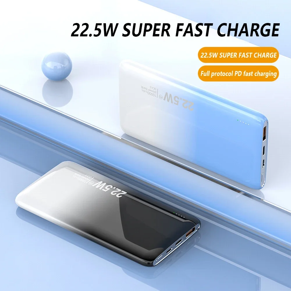 New high-capacity gradual change power bank portable mobile power PD22.5W fast charge 10000mAh
New high-capacity gradual change power bank portable mobile power PD22.5W fast charge 10000mAh