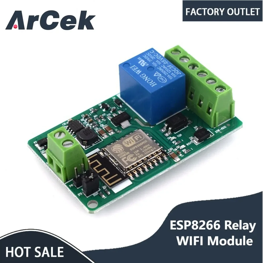 Релейный модуль Wi-Fi Green ESP8266, 10 А, 220 В, сетевой вход, постоянный ток 7 в-30 в, 4-слойная плата, вход телевизора, автоматическая защита
Релейный модуль Wi-Fi Green ESP8266, 10 А, 220 В, сетевой вход, постоянный ток 7 в-30 в, 4-слойная плата, вход телевизора, автоматическая защита