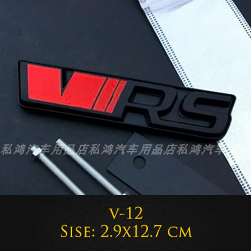 Car 3D Metal VRS RS Badge Sticker For vw Skoda Rapid Yeti Octavia Fabia Logo Car Body Tail Grill Emblem Side Fender Stickers
Car 3D Metal VRS RS Badge Sticker For vw Skoda Rapid Yeti Octavia Fabia Logo Car Body Tail Grill Emblem Side Fender Stickers