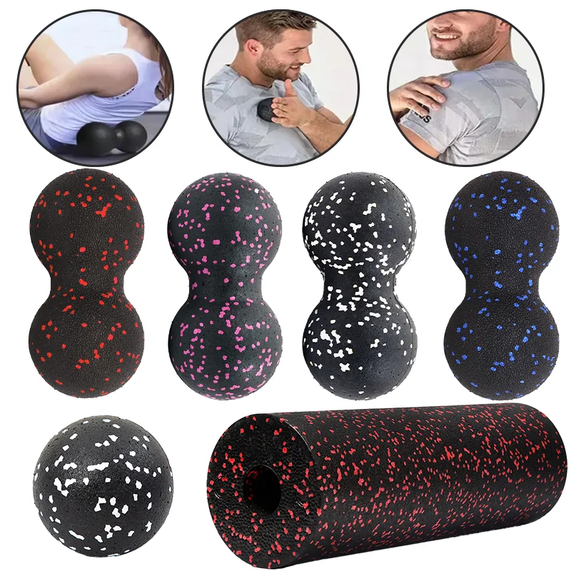 Peanut Massage Ball Relieve Pain Muscle Relaxer High Density for Physical Therapy Deep Tissue Yoga Myofascia Acupoint Massage
Peanut Massage Ball Relieve Pain Muscle Relaxer High Density for Physical Therapy Deep Tissue Yoga Myofascia Acupoint Massage