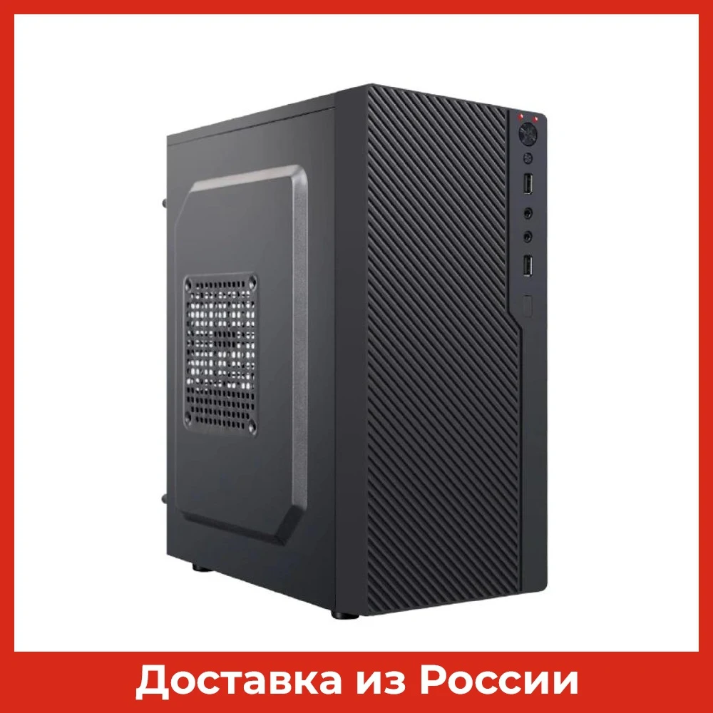 Фото Корпус MiniTower nJoy M0000CE mATX 2xUSB2.0 черный без БП вентиляторов (CSMN-M0000CE-CQ01A) |
